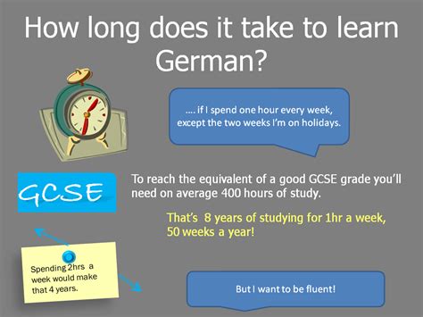 How long does it take to learn german. Things To Know About How long does it take to learn german. 